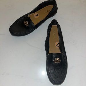 Coach - Black Marley Driver Loafers